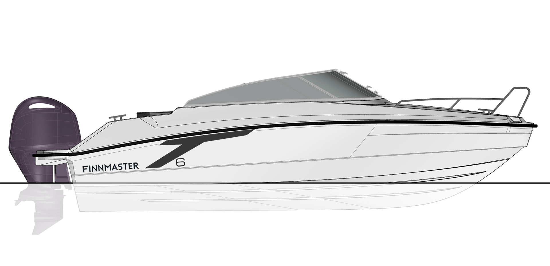 Finnmaster T 6 Day Cruiser Yan Görünüm