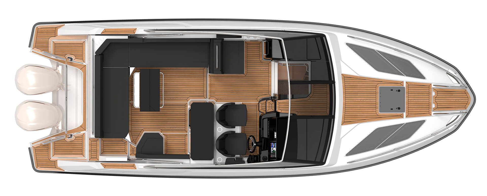 Finnmaster T 9 Day Cruiser Yerleşim Planı